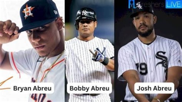 Does Bryan Abreu Have A Brother? Is He Related To Bobby Abreu And Jose Abreu?