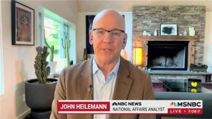 Does John Heilemann Have An Illness? American International Analyst’s Appearance On TV Raises Concerns