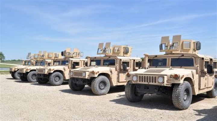 How much fuel does a military humvee hold