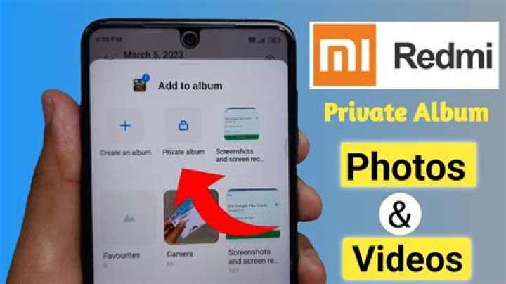 How to open private photos in realme 3 pro