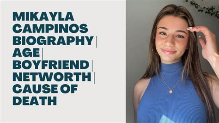 Mikayla Campinos | Bio, Age, Net Worth, Relationship, Career