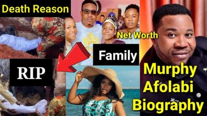 Murphy Afolabi Net Worth At Death