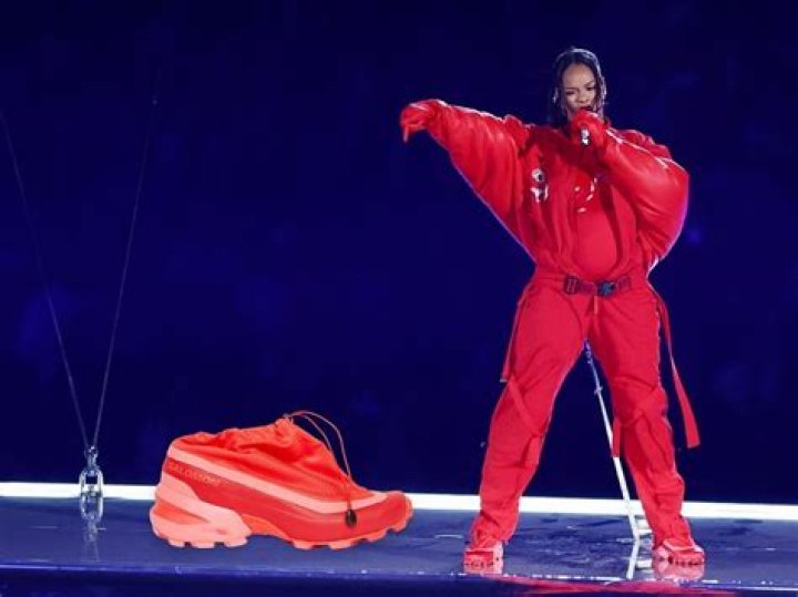 Rihanna wore expensive red shoes at Super Bowl 2023: Which sneaker brand was it and what’s the price?