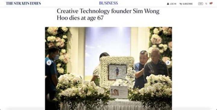 Sim Wong Hoo | Net Worth Before Death: Wife Or Girlfriend