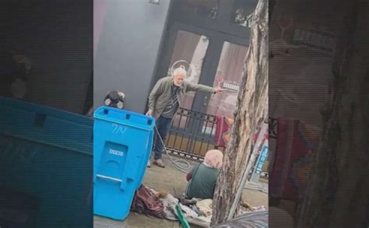 Who is Collier Gwin? San Francisco art gallery owner sprays homeless woman with hose in viral video, sparks mass outrage